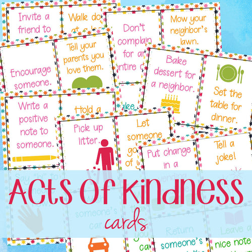 Random Acts of Kindness Cards