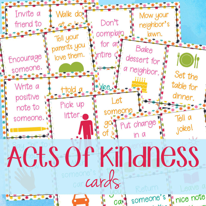 Random Acts of Kindness Cards