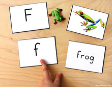Alphabet Printable Picture Cards - Visual Word Cards