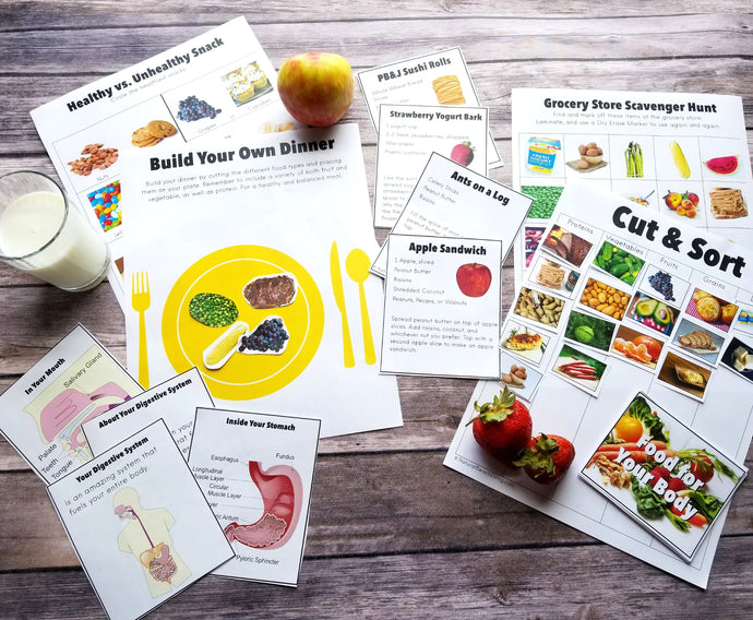 Nutrition Activities Unit Study