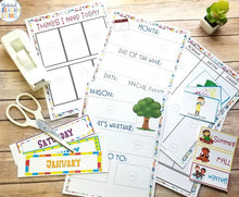 Daily Schedule for Kids - Picture Schedule and Autism Visual Schedule Printables