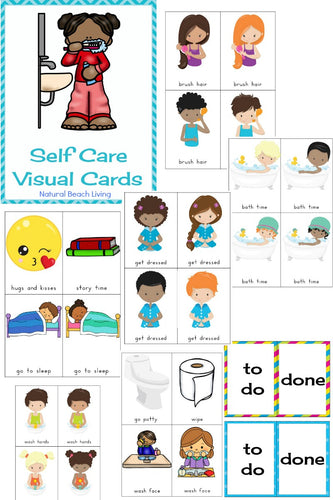 Self Care Daily Visual Cards