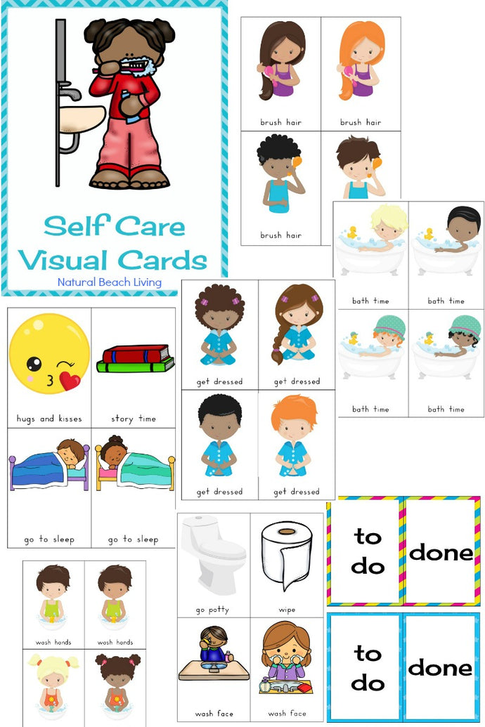 Self Care Daily Visual Cards