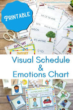Daily Schedule for Kids - Picture Schedule and Autism Visual Schedule Printables